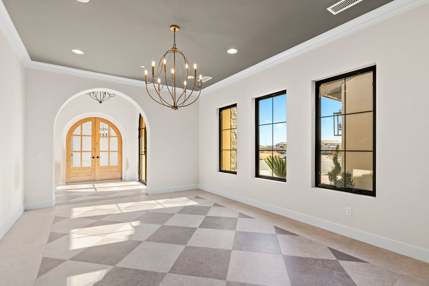 Entry hall of a home at The Fairways